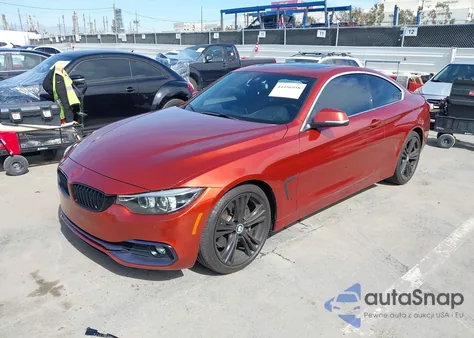 2018 BMW 440I z USA, uszkodzony, nr VIN WBA4W7C57JAD28978